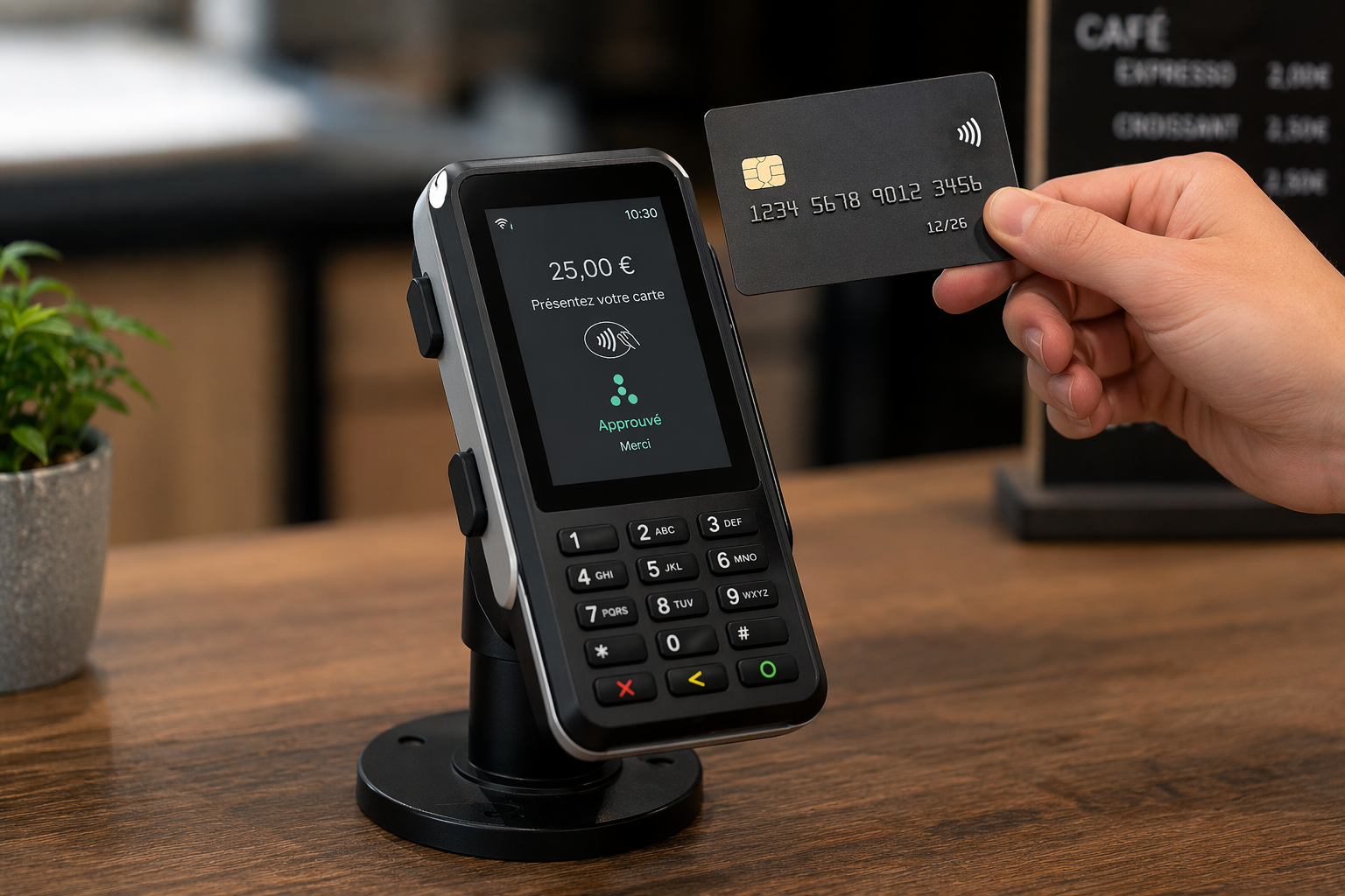 AlphaPay T650P Terminal Fixe Luxembourg Belgique